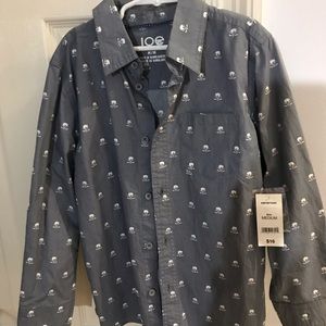 Boys size medium Joe Fresh button up shirt